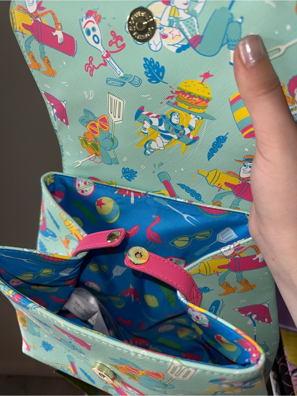 Loungefly Disney Parks Mini Backpack with Toy Story Print - Picture 5 of 5